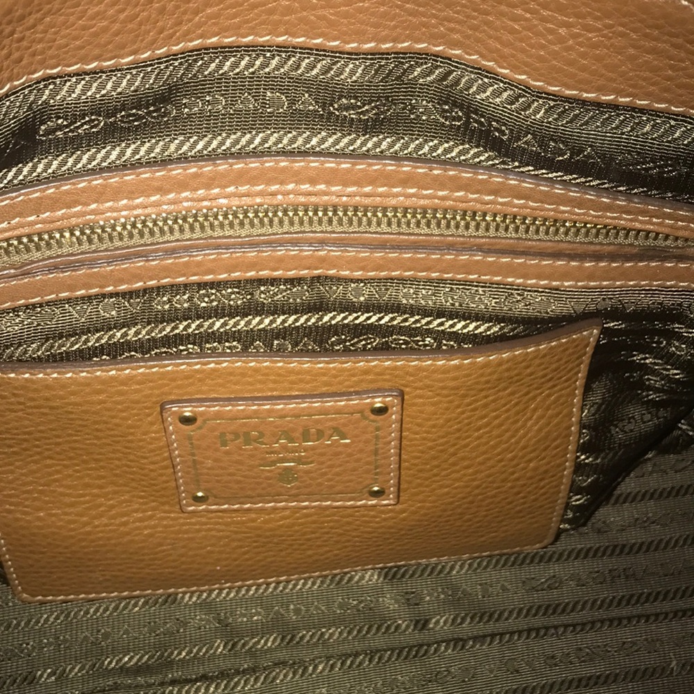 Prada Brown Leather Handbag - Picture 4 of 8